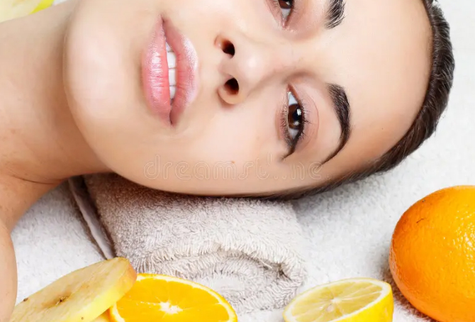 Orange Fruit Facial